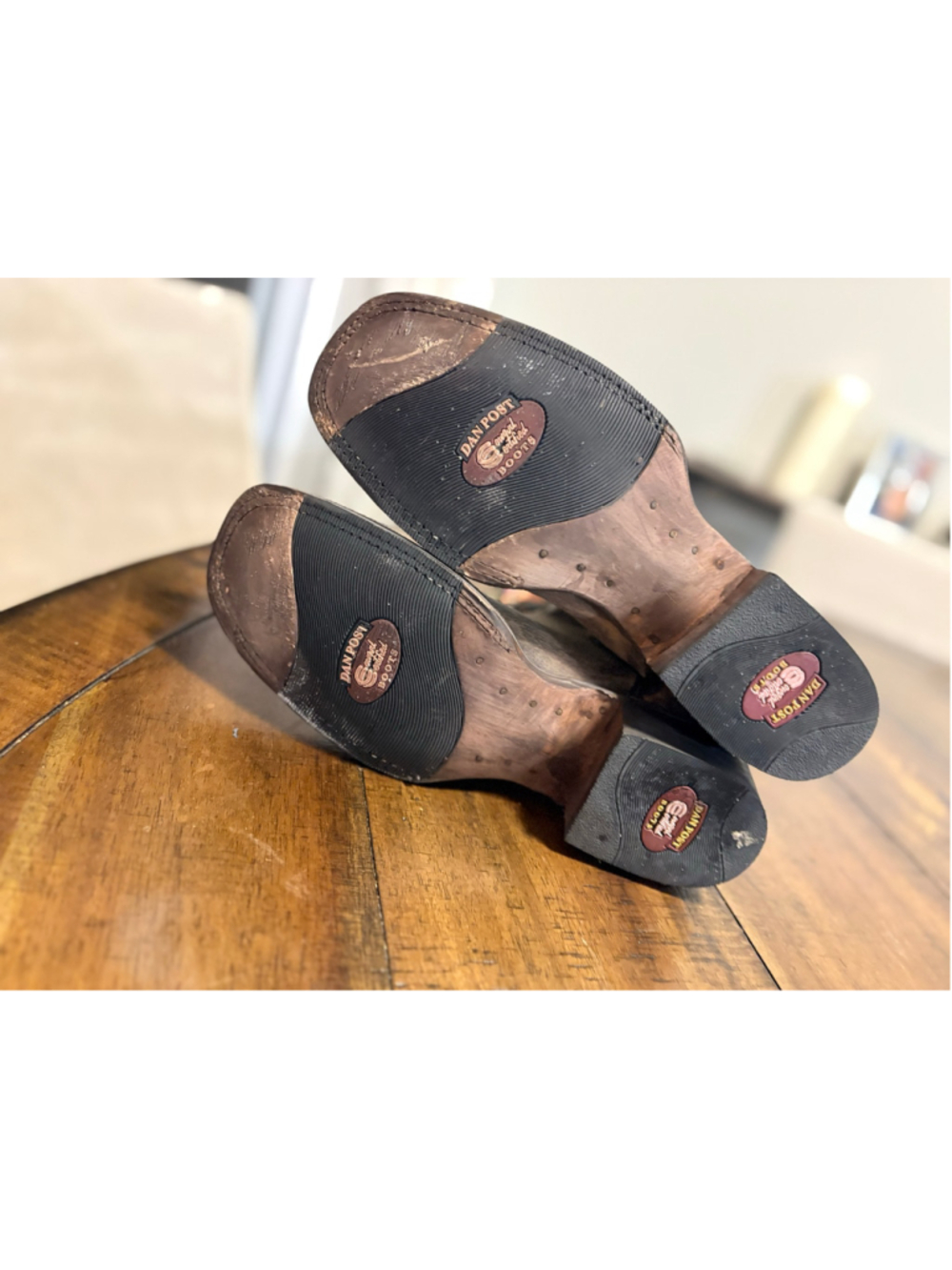 Dan Post New Rare Handcrafted Leather Cowboy Western Boots - Picture 8 of 8